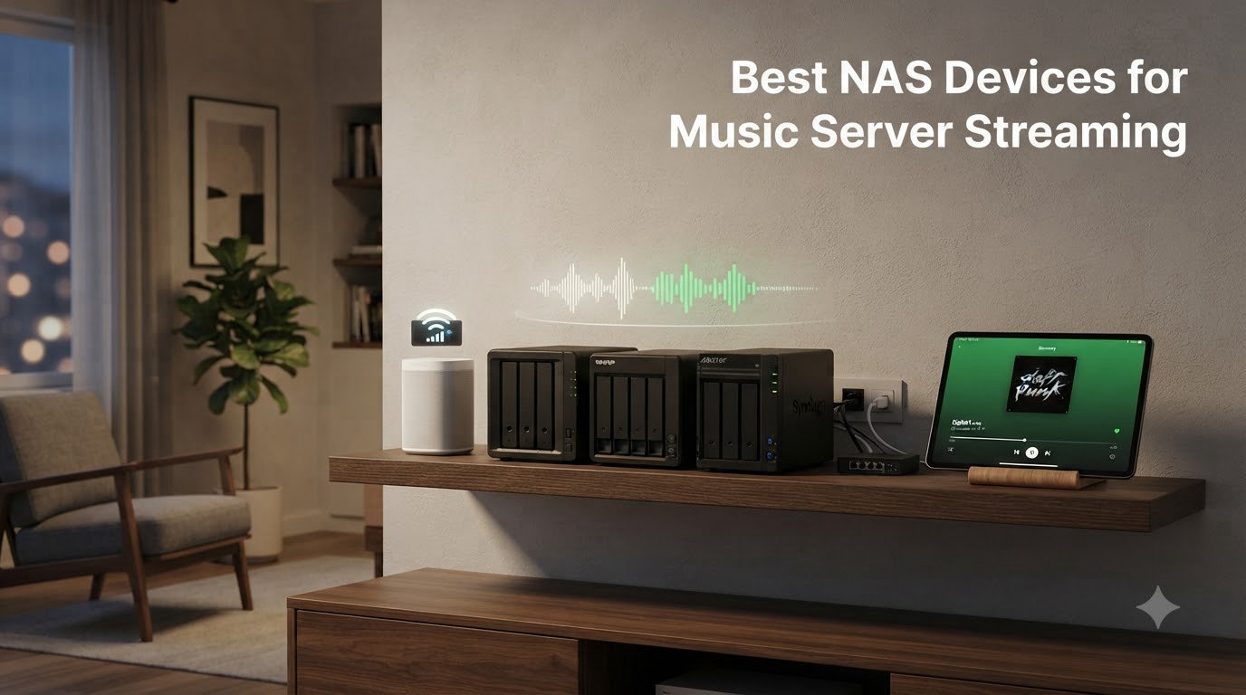 Best NAS Devices for Music Server Streaming