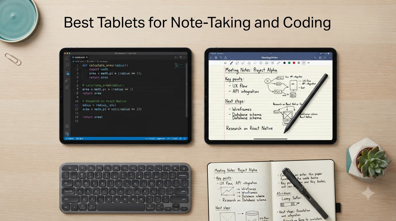 Best Tablets for Note-Taking and Coding