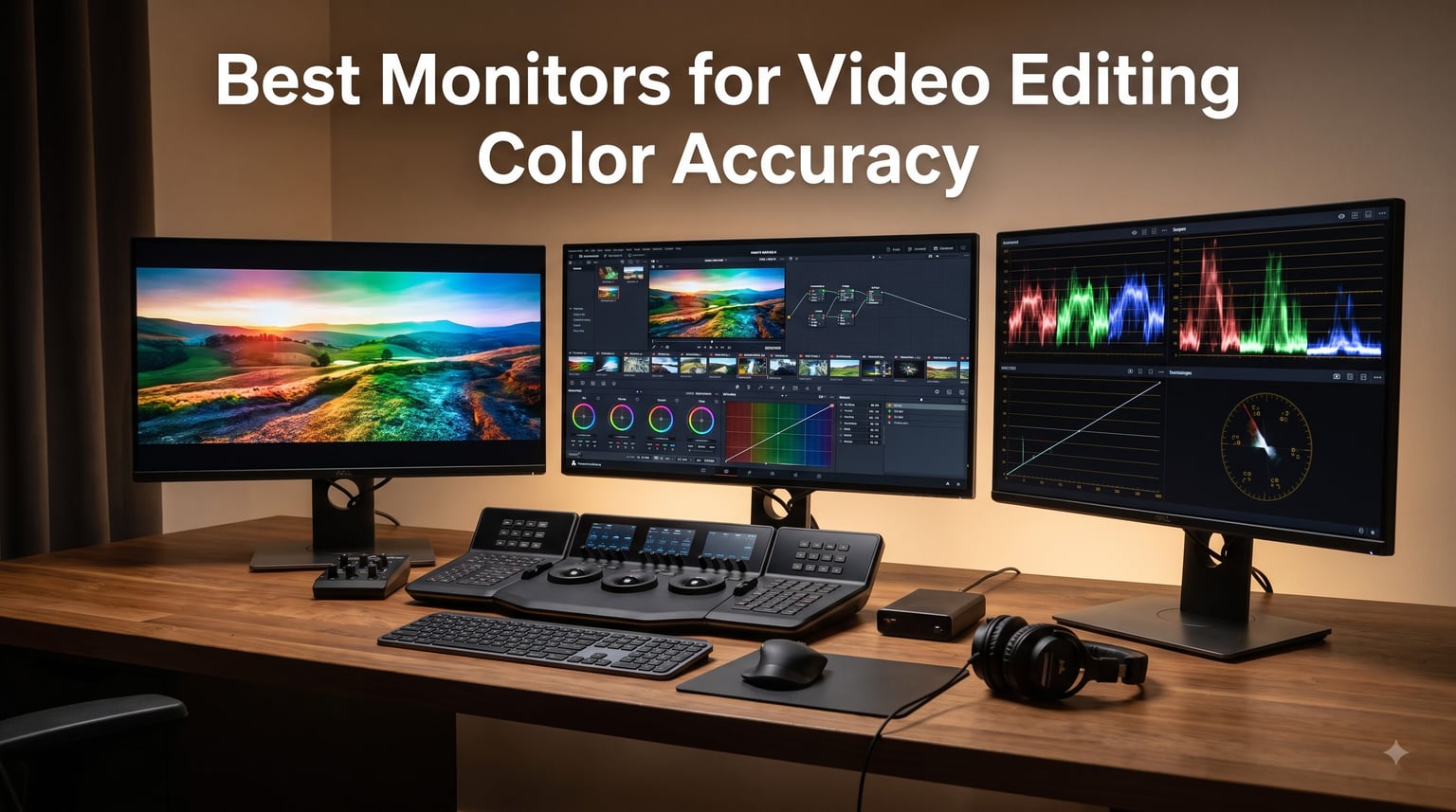 Best Monitors for Video Editing Color Accuracy