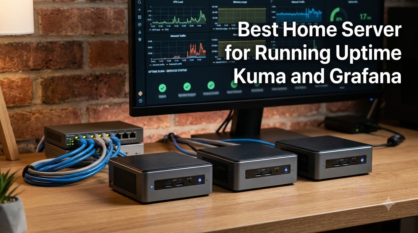 Best Home Server for Running Uptime Kuma and Grafana