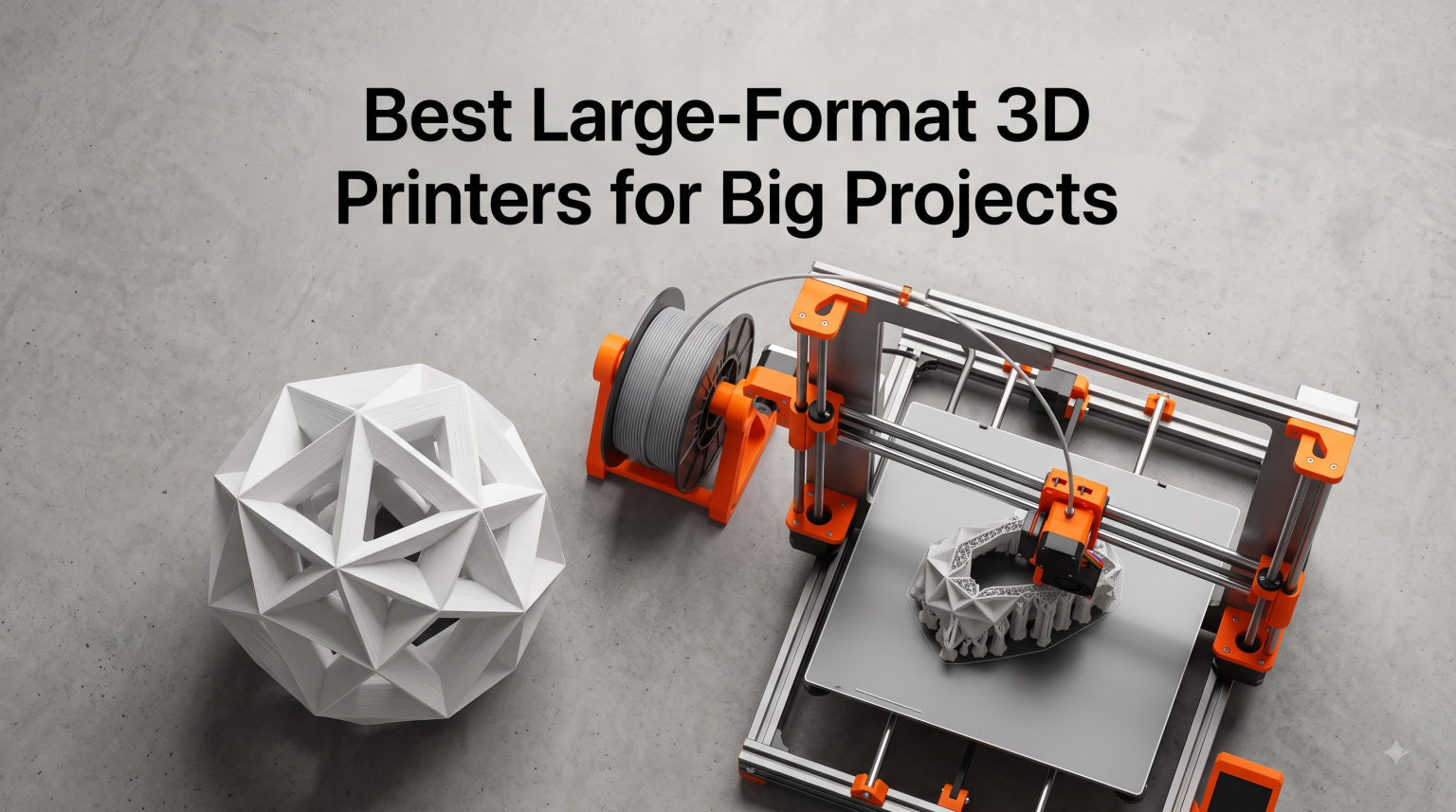 Best Large-Format 3D Printers for Big Projects