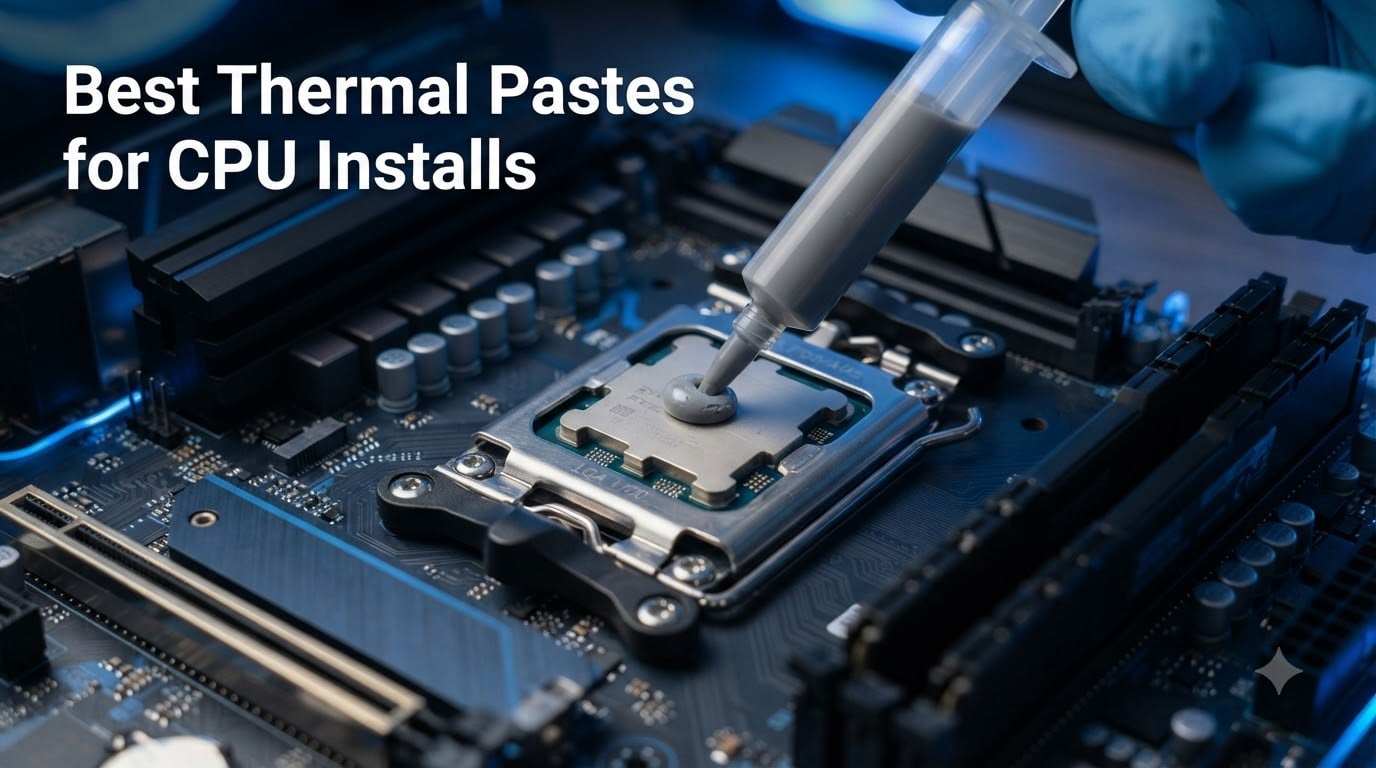 Best Thermal Pastes for CPU Installs