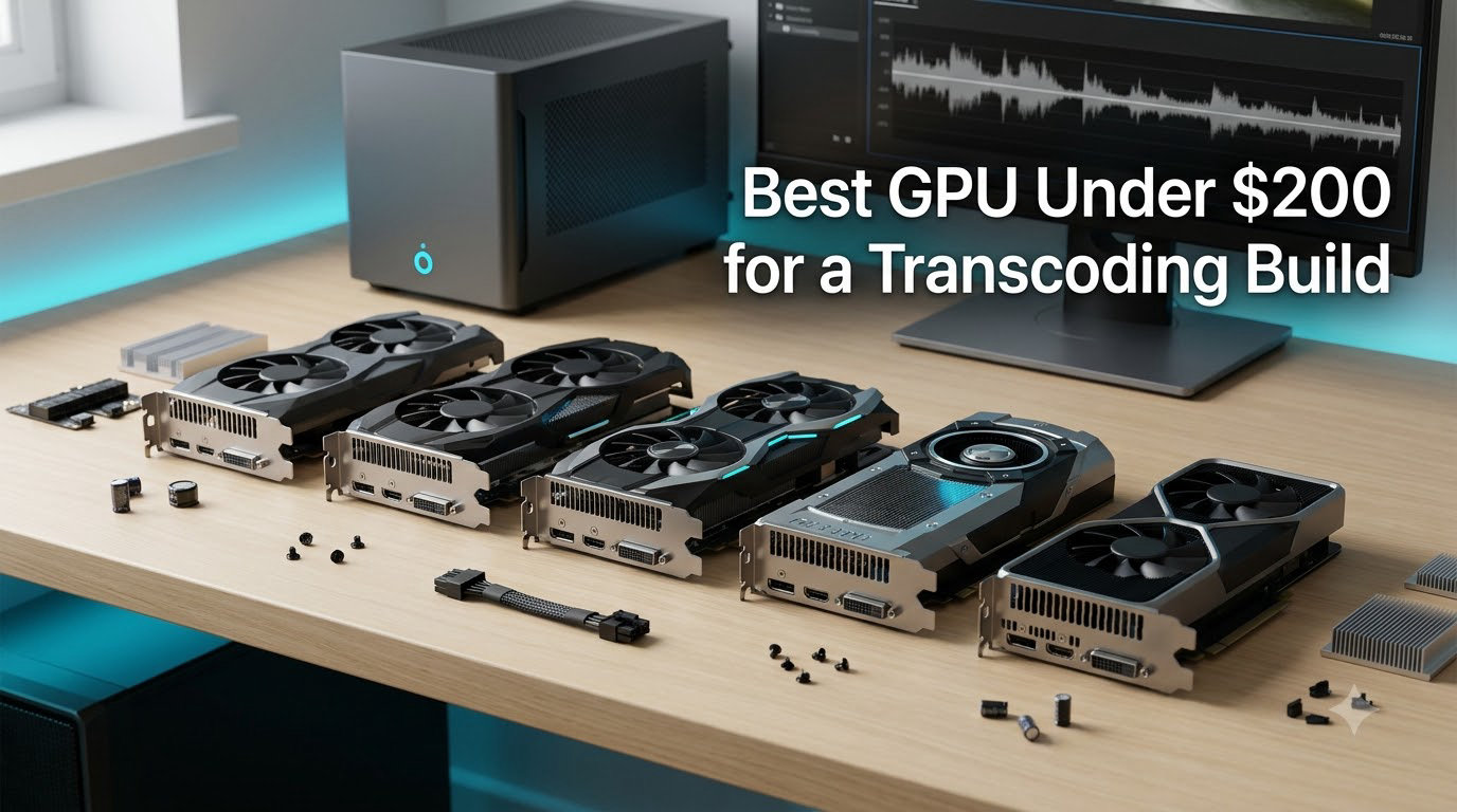 Best GPU Under $200 for a Transcoding Build