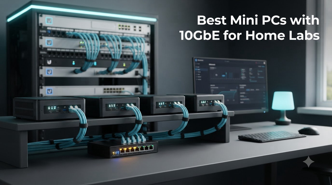 Best Mini PCs with 10GbE for Home Labs