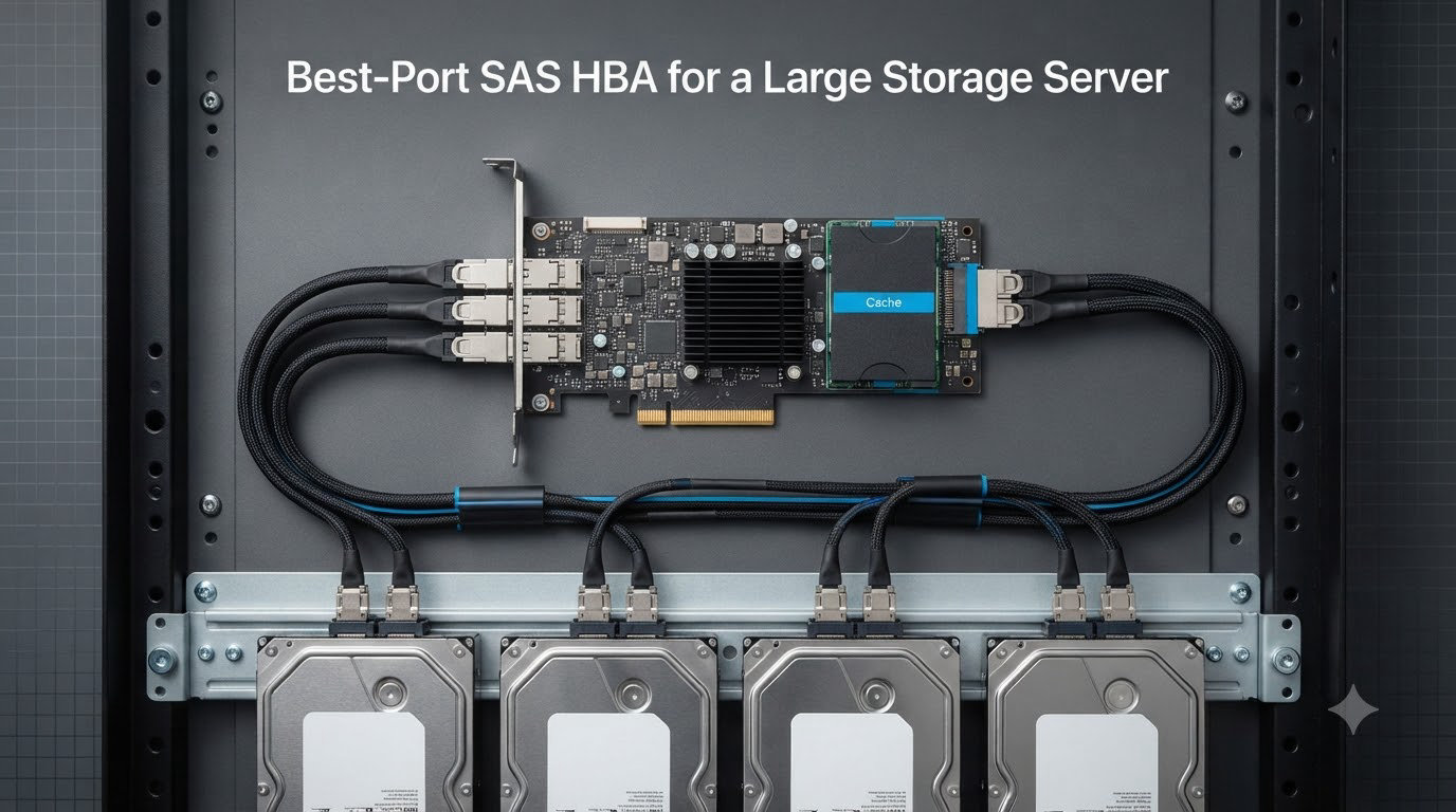Best 16-Port SAS HBA for a Large Storage Server