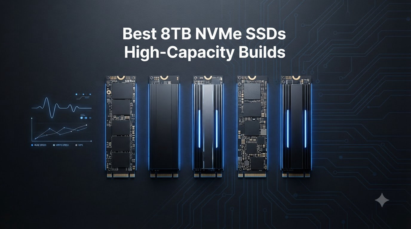 Best 8TB NVMe SSDs for High-Capacity Builds
