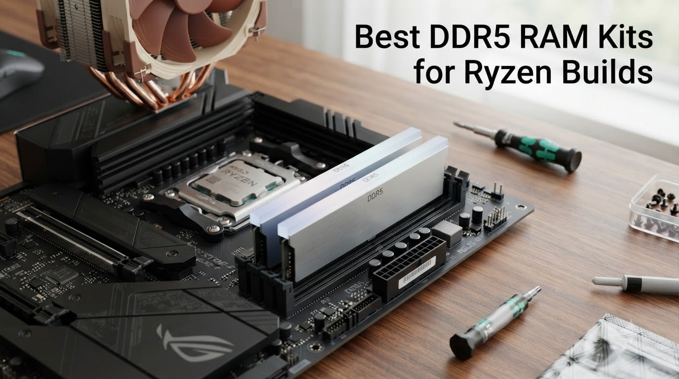 Best DDR5 RAM Kits for Ryzen Builds