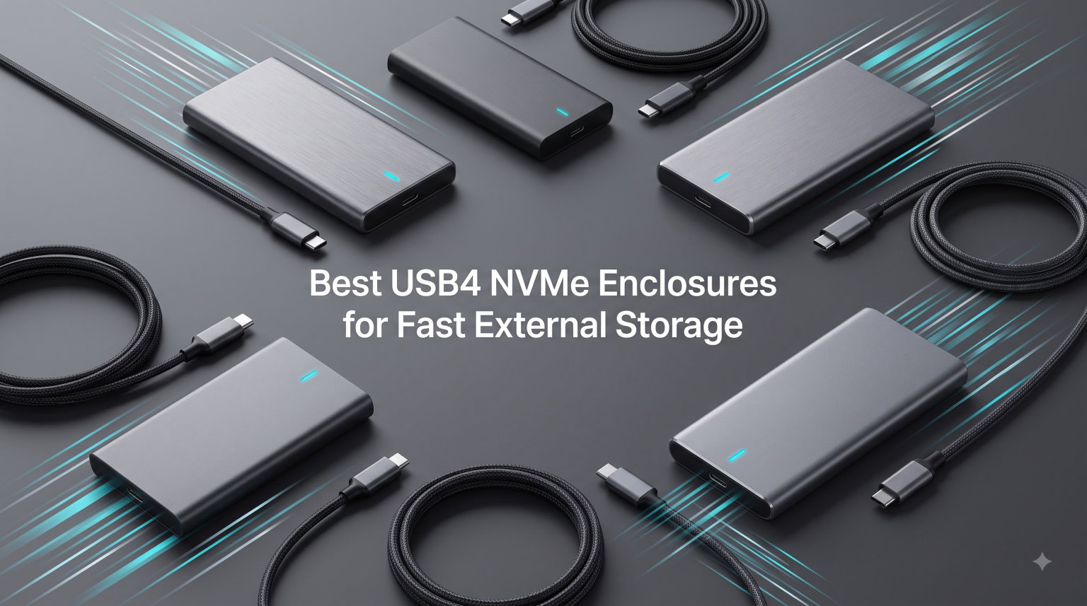 Best USB4 NVMe Enclosures for Fast External Storage