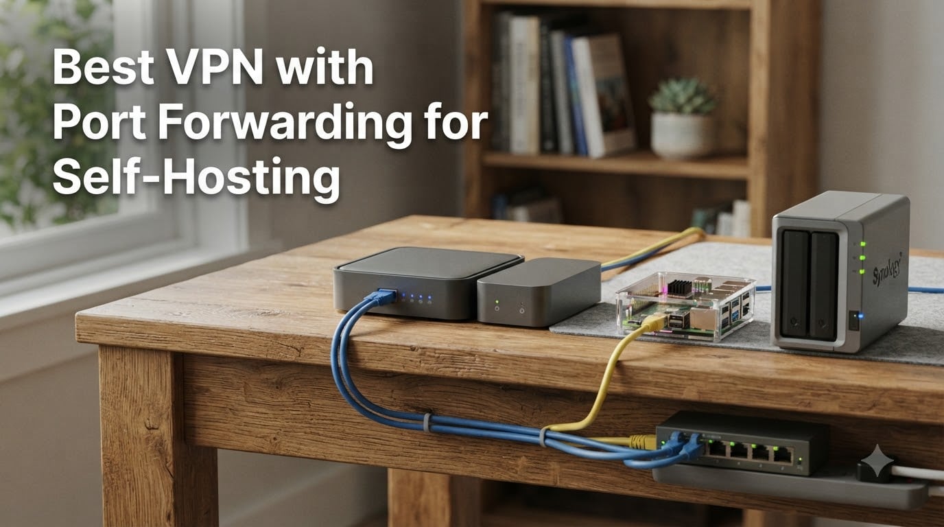 Best VPN with Port Forwarding for Self-Hosting
