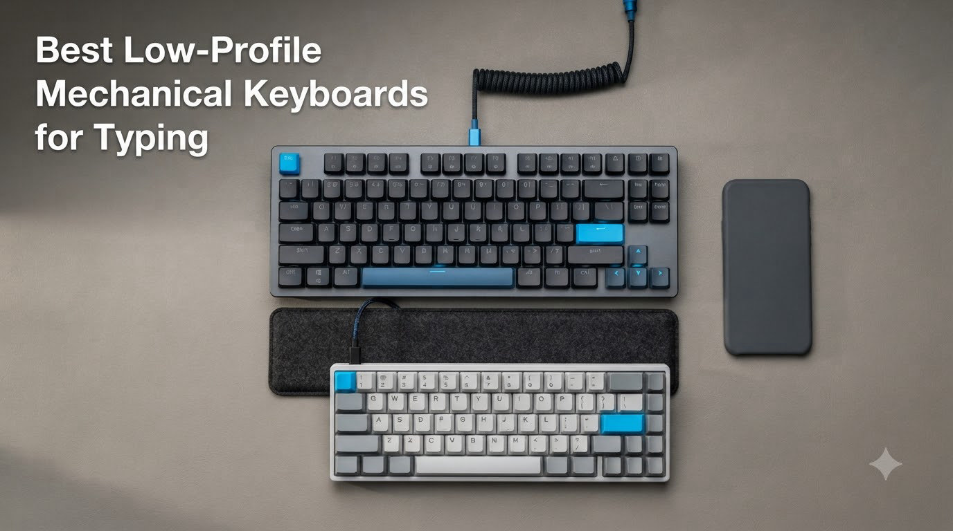 Best Low-Profile Mechanical Keyboards for Typing