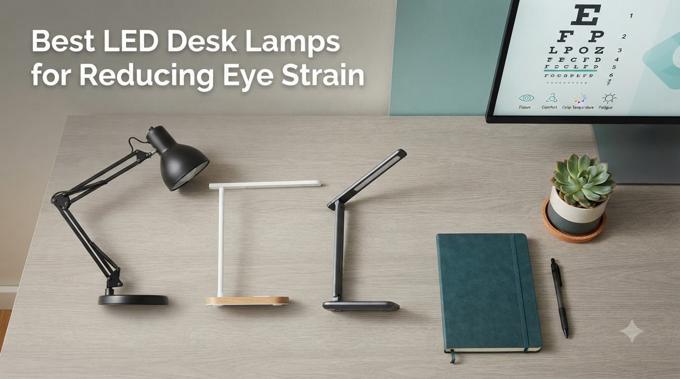 Best LED Desk Lamps for Reducing Eye Strain