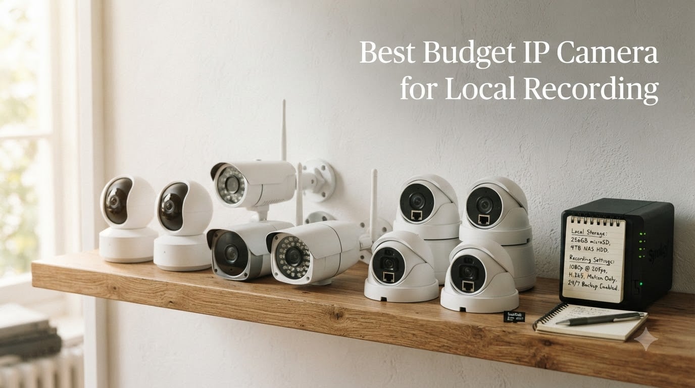 Best Budget IP Camera for Local Recording