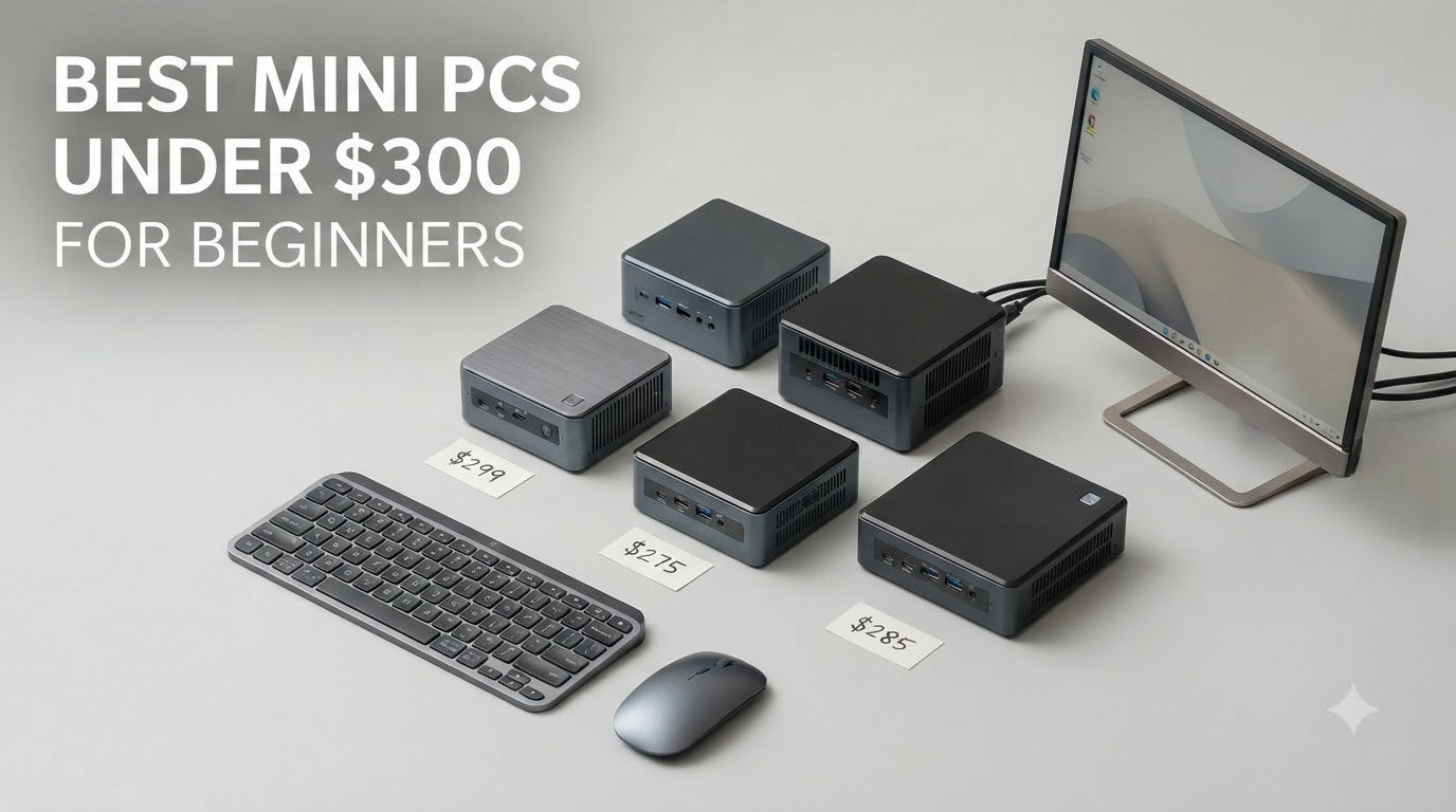 Best Mini PCs Under $300 for Beginners