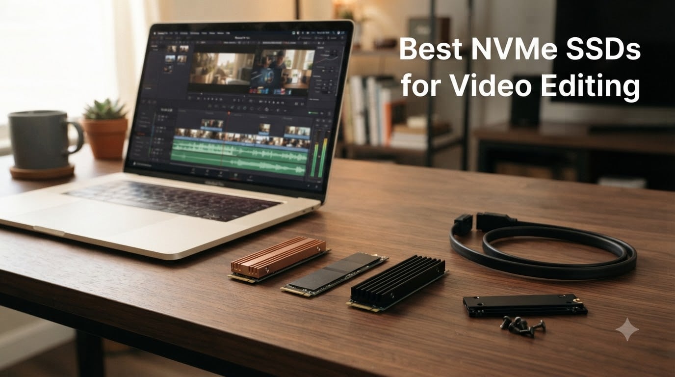 Best NVMe SSDs for Video Editing