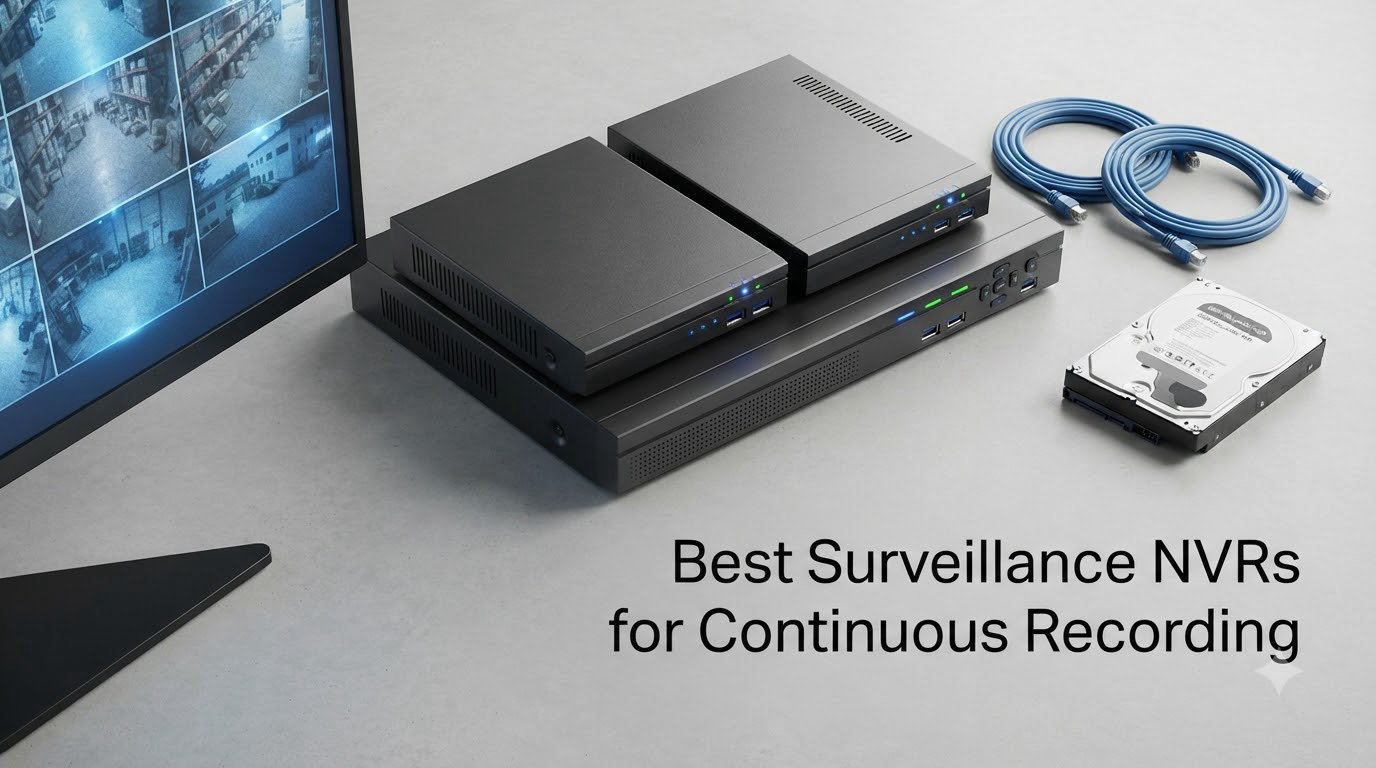 Best Surveillance NVRs for Continuous Recording