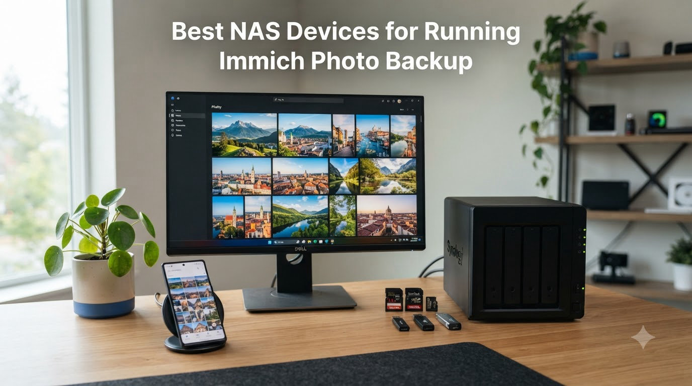 Best NAS Devices for Running Immich Photo Backup