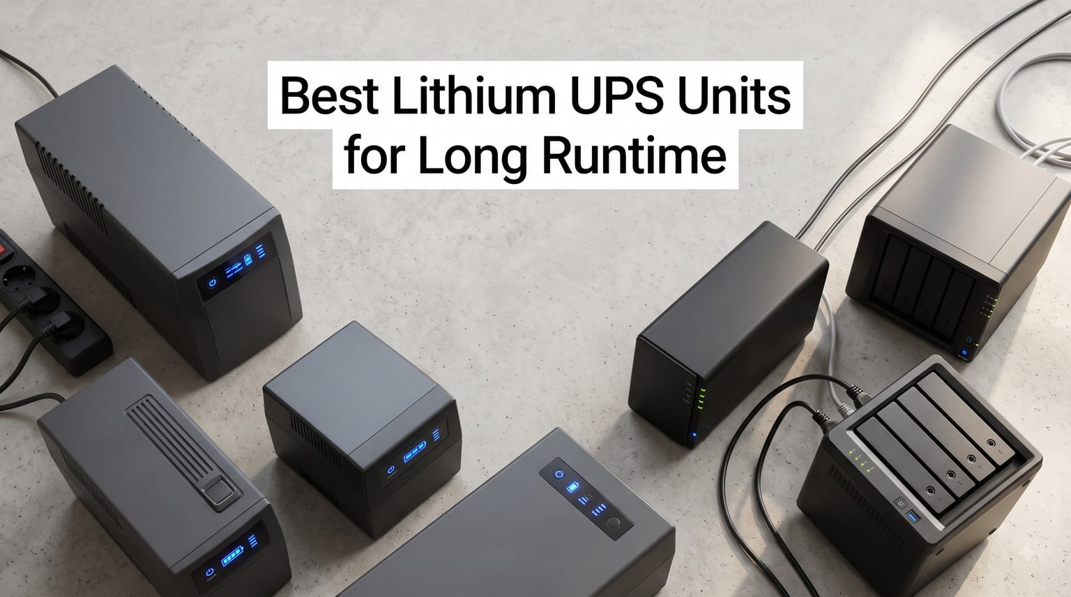 Best Lithium UPS Units for Long Runtime