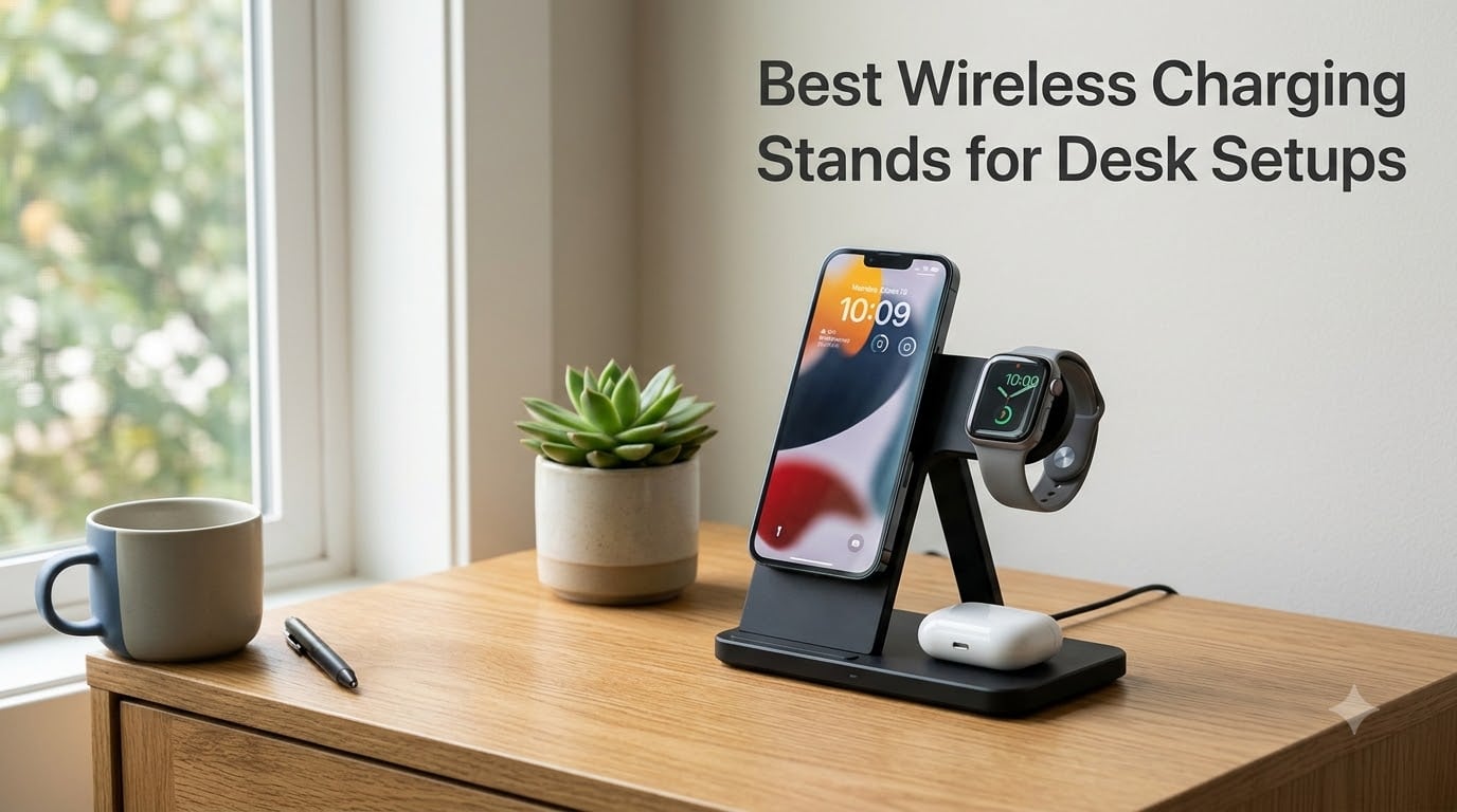 Best Wireless Charging Stands for Desk Setups