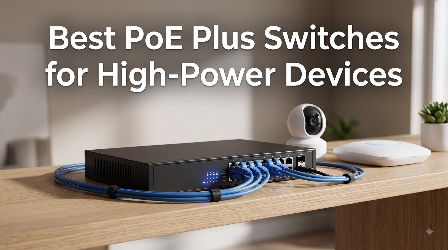 Best PoE Plus Switches for High-Power Devices