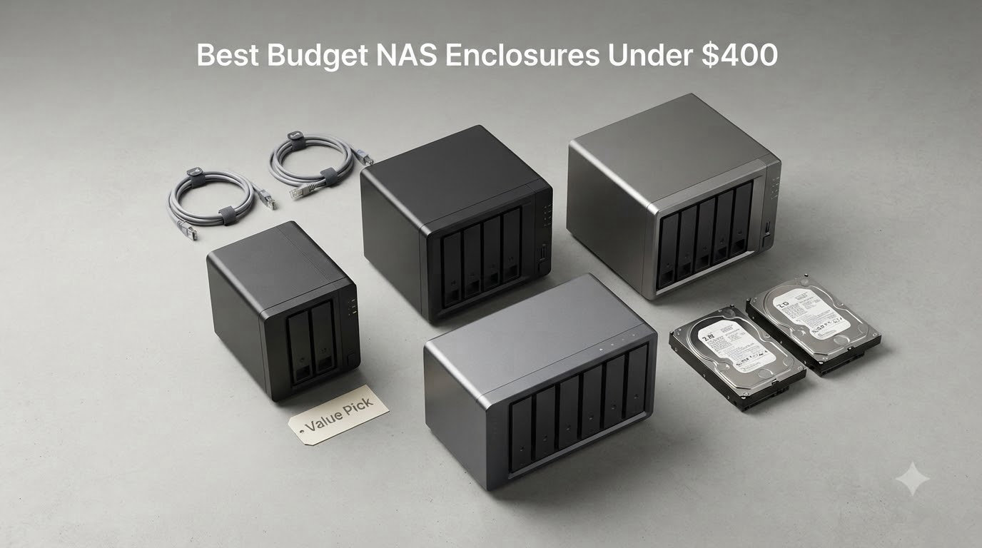 Best Budget NAS Enclosures Under $400