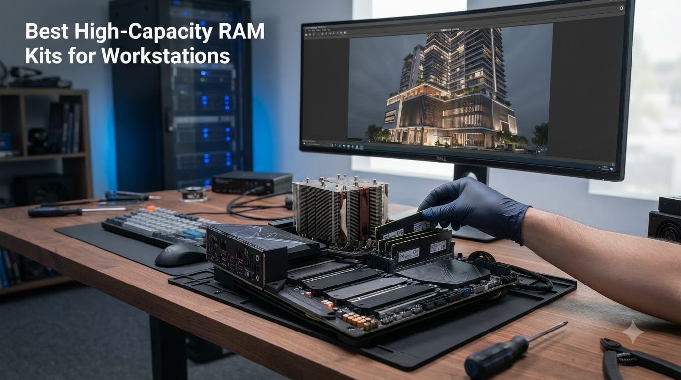 Best High-Capacity RAM Kits for Workstations