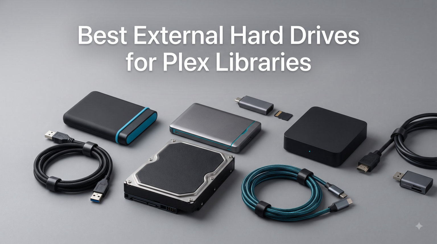 Best External Hard Drives for Plex Libraries