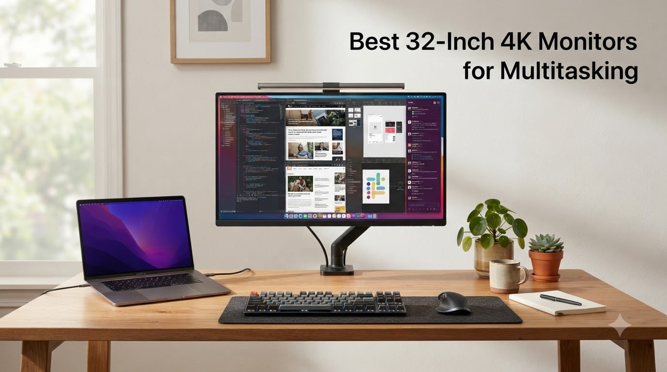 Best 32-Inch 4K Monitors for Multitasking