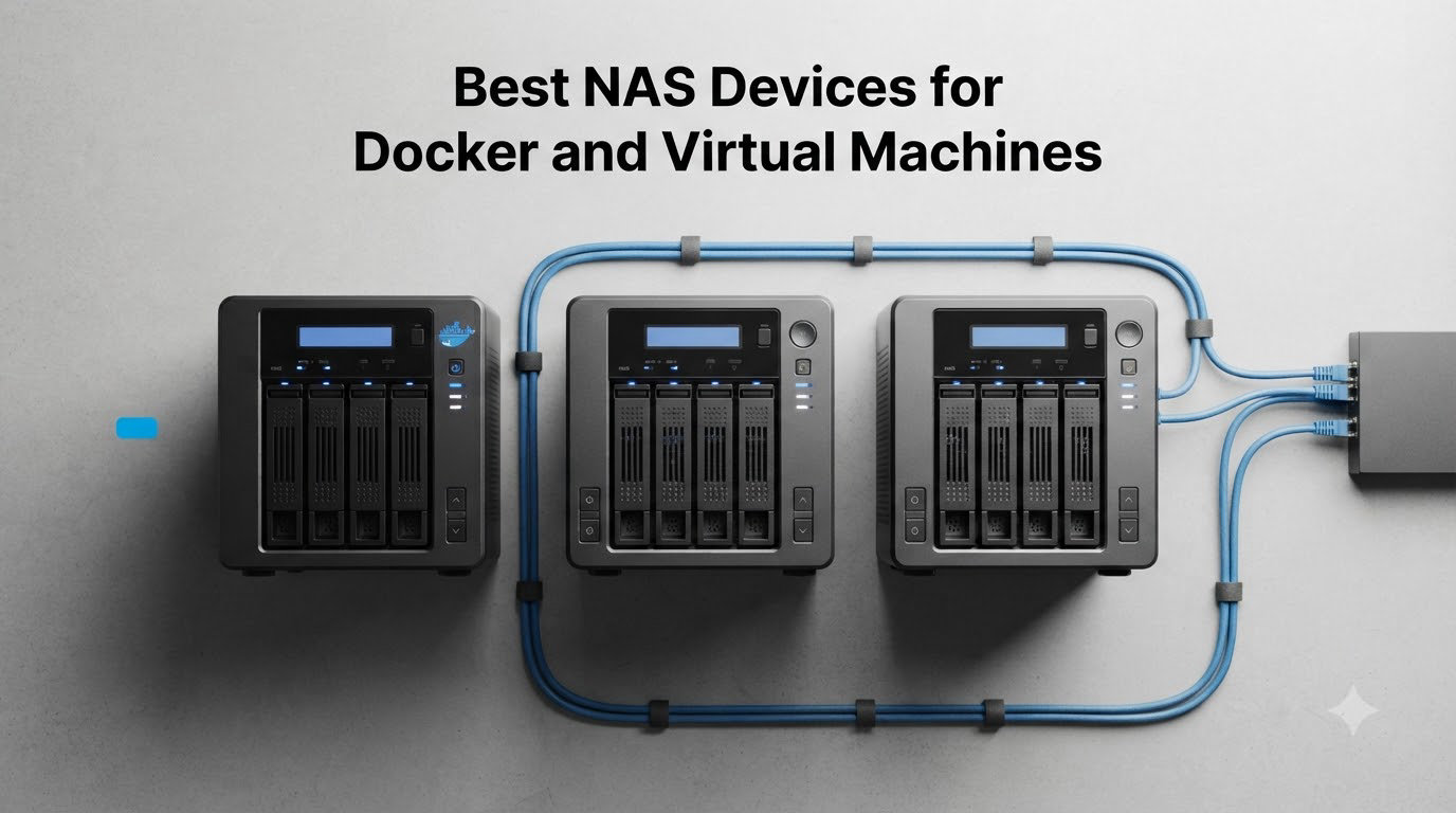 Best NAS Devices for Docker and Virtual Machines