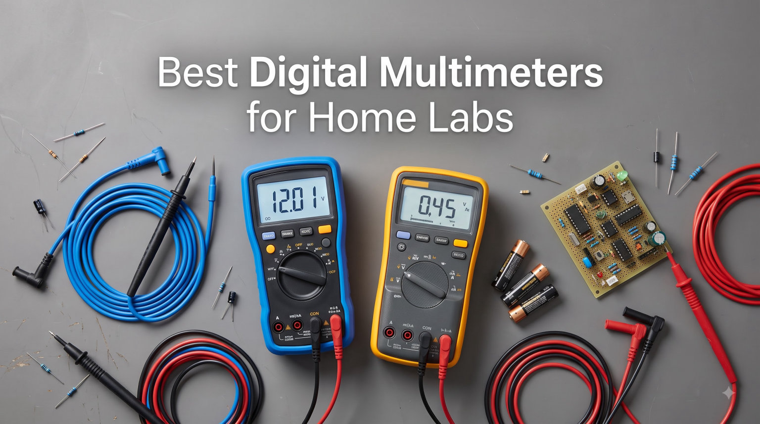 Best Digital Multimeters for Home Labs
