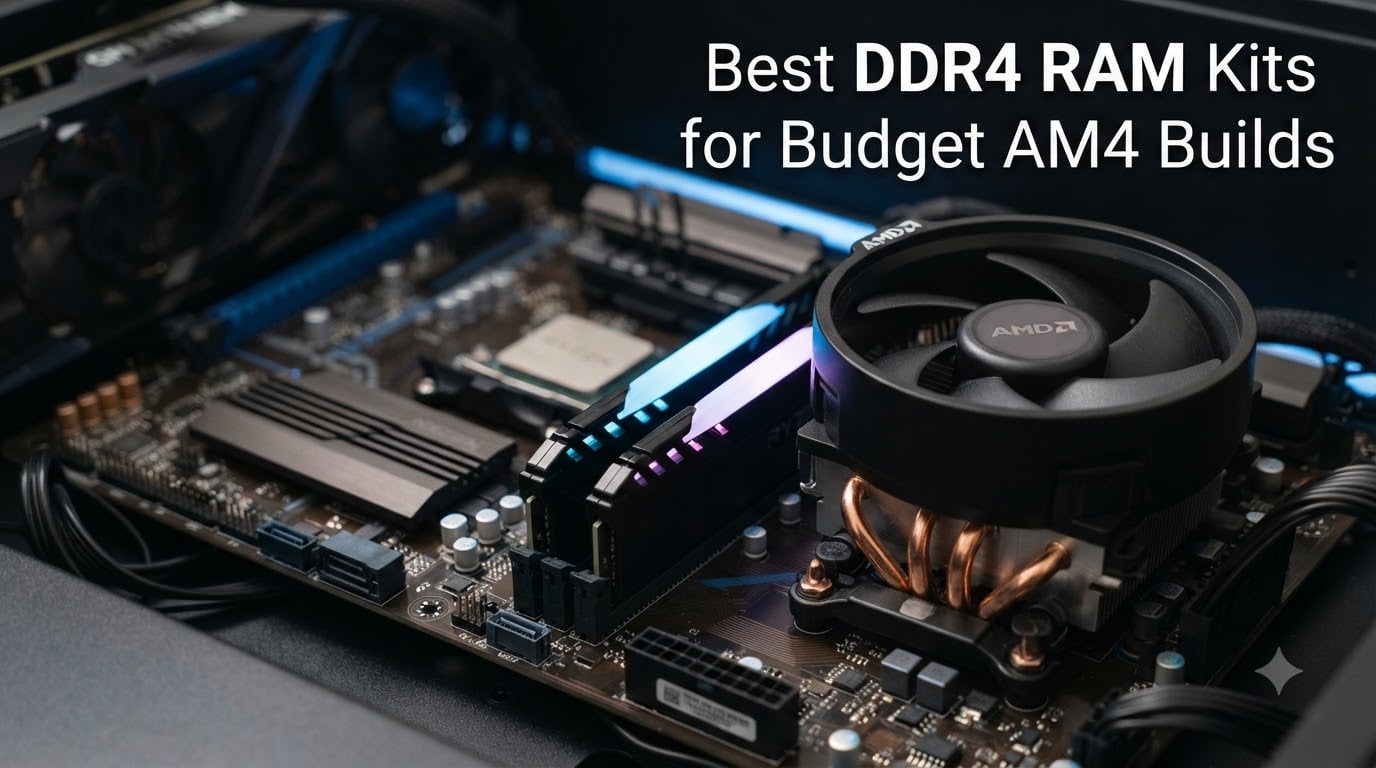 Best DDR4 RAM Kits for Budget AM4 Builds