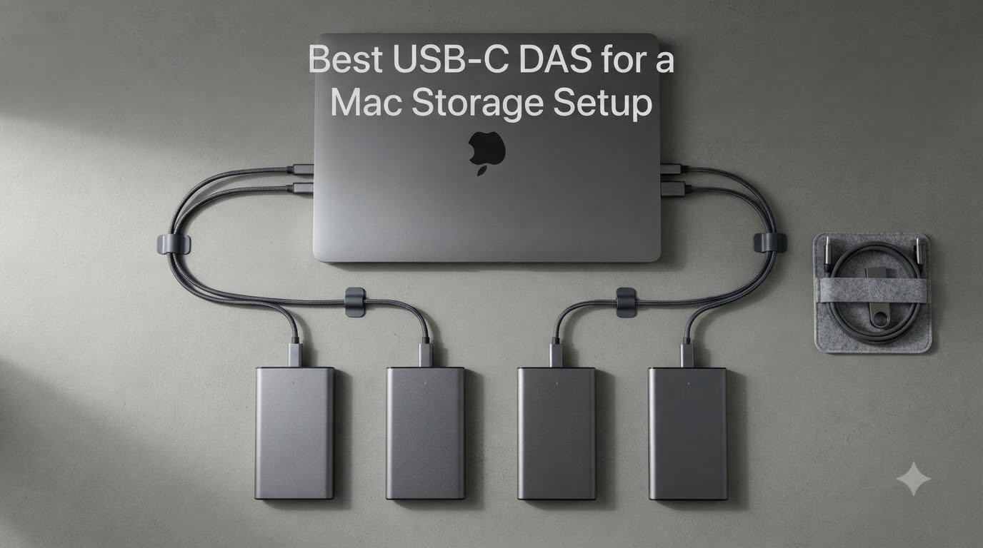 Best USB-C DAS for a Mac Storage Setup