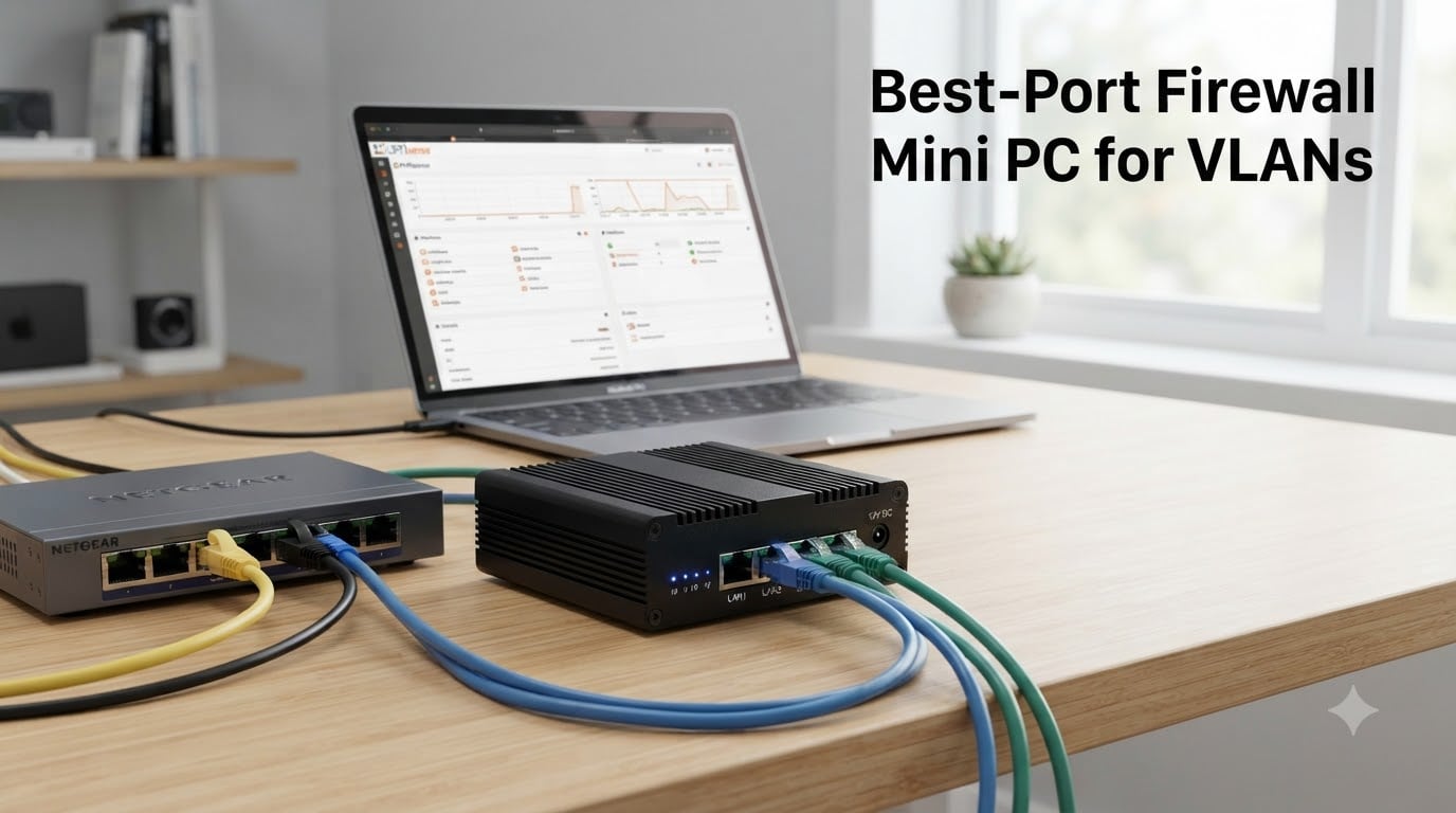 Best 4-Port Firewall Mini PC for VLANs