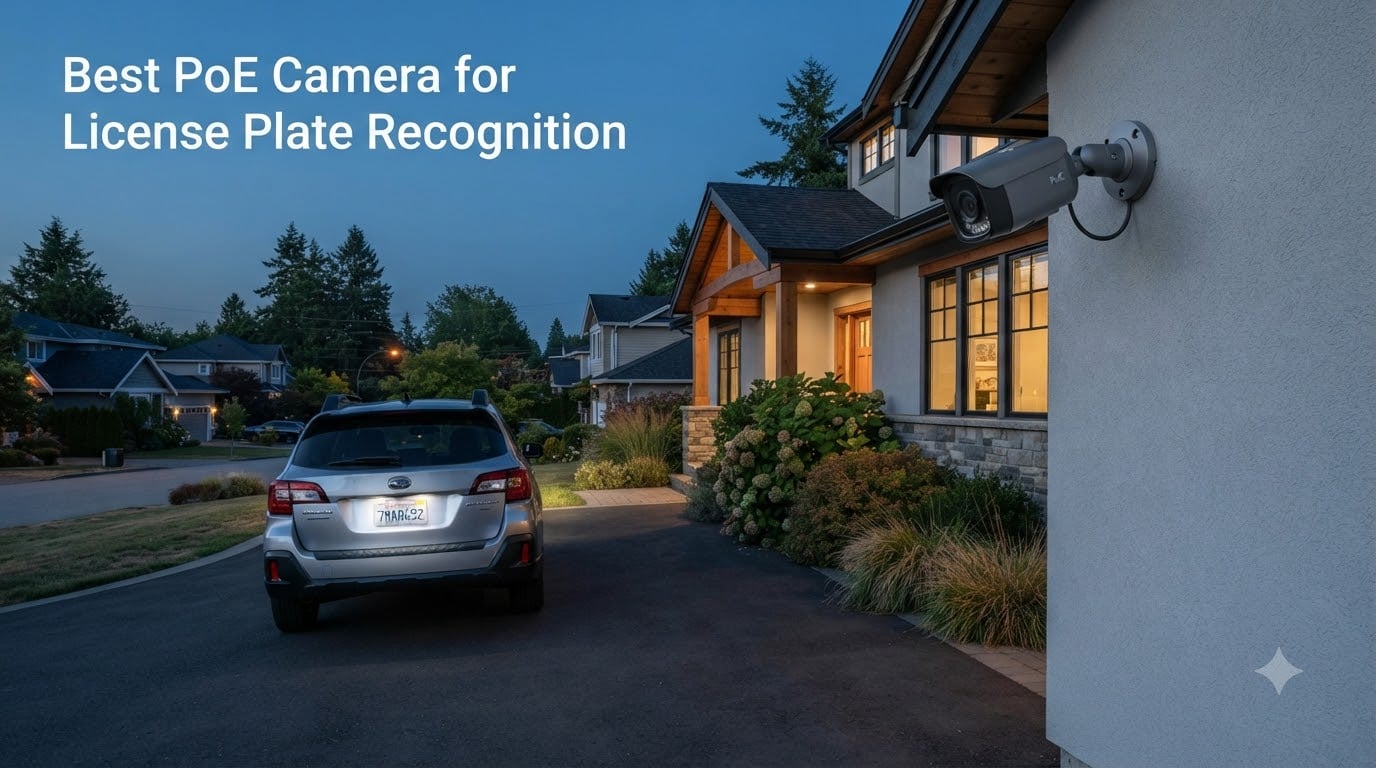 Best PoE Camera for License Plate Recognition