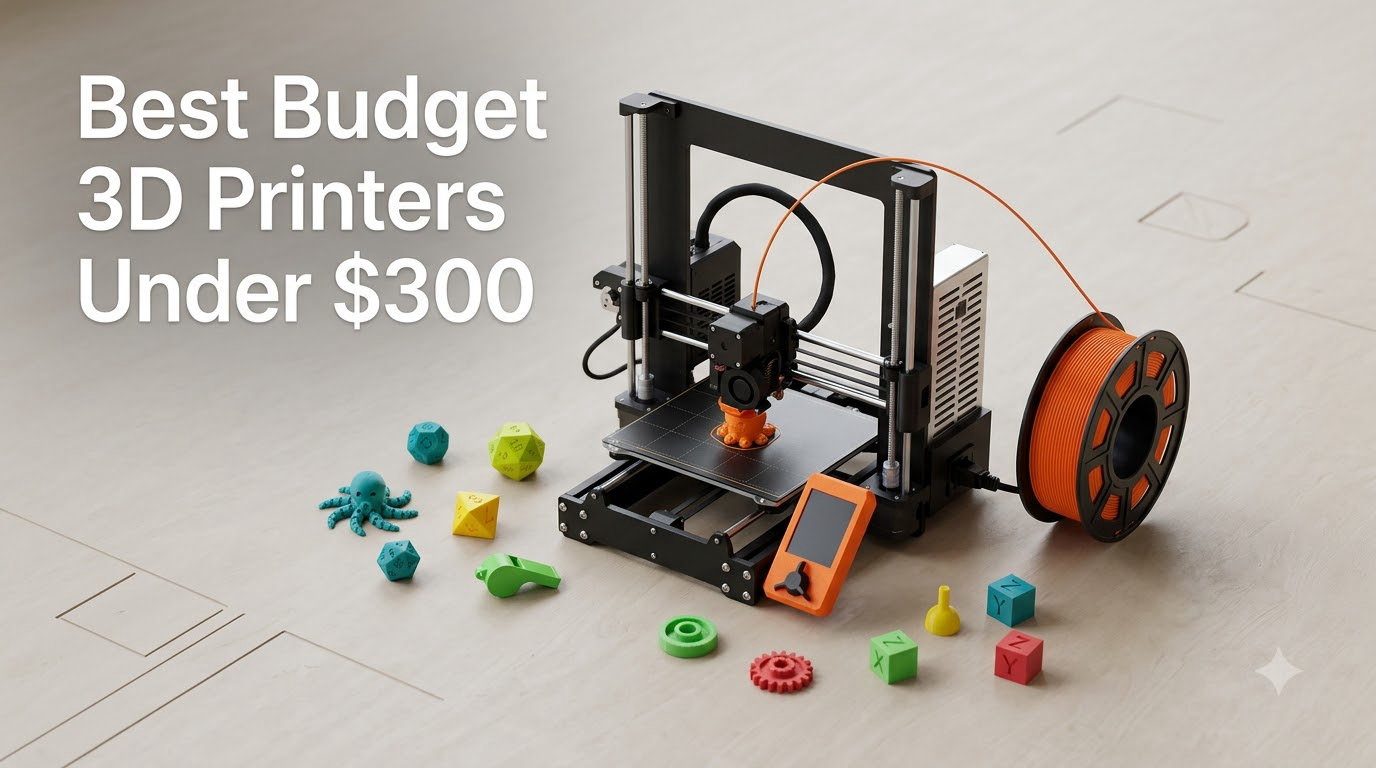 Best Budget 3D Printers Under $300
