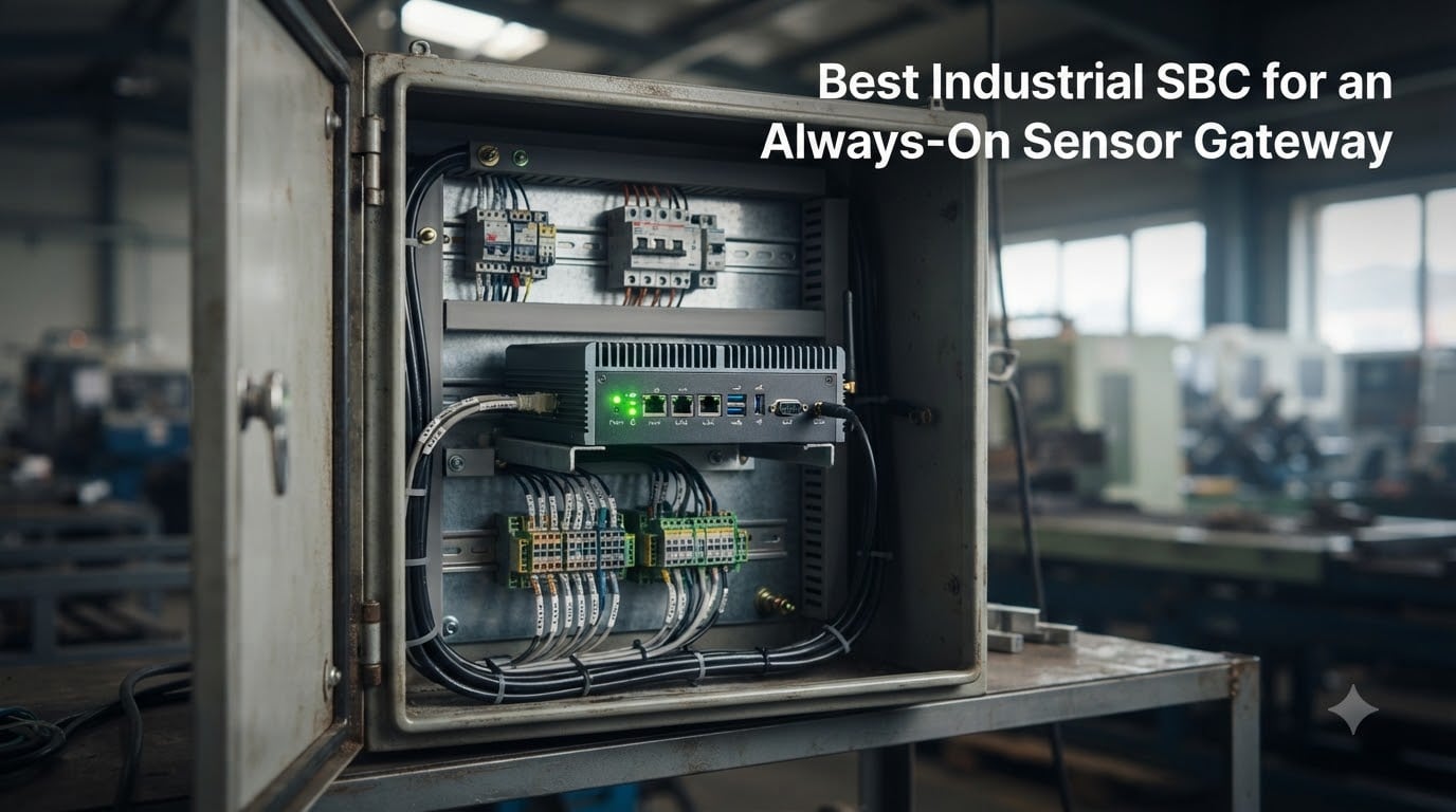 Best Industrial SBC for an Always-On Sensor Gateway