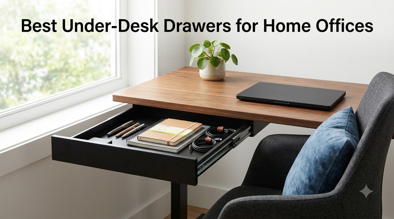 Best Under-Desk Drawers for Home Offices