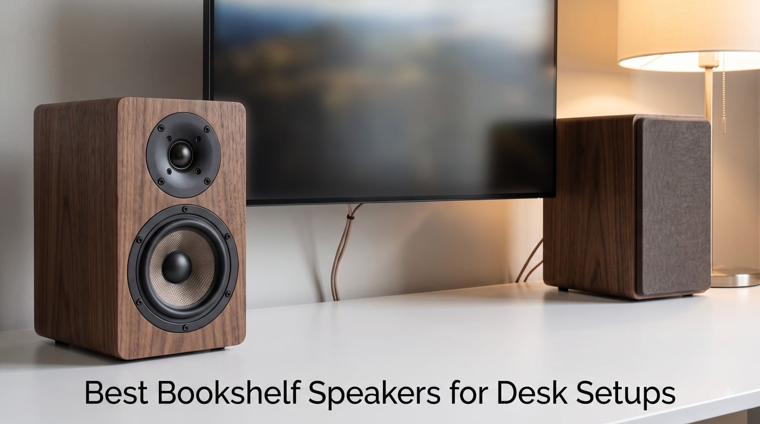 Best Bookshelf Speakers for Desk Setups