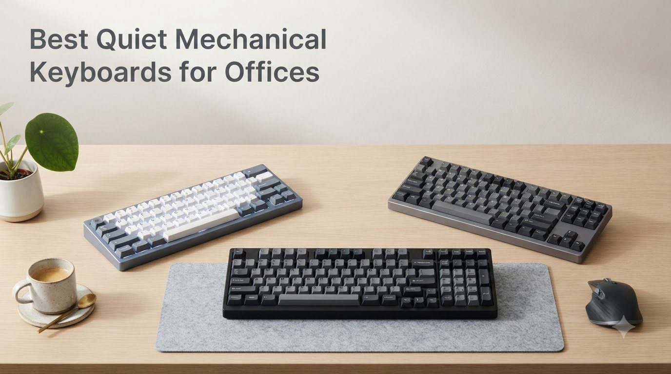 Best Quiet Mechanical Keyboards for Offices