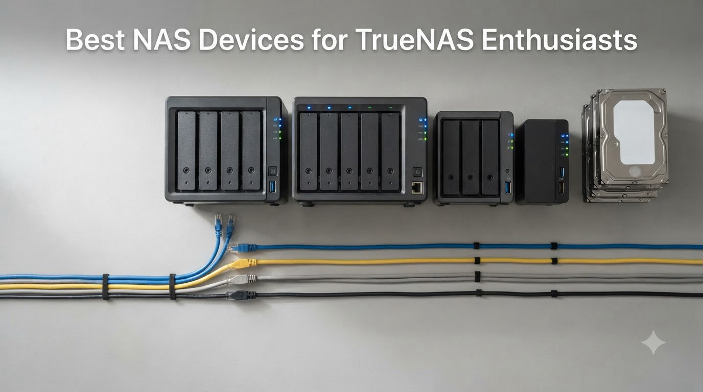 Best NAS Devices for TrueNAS Enthusiasts
