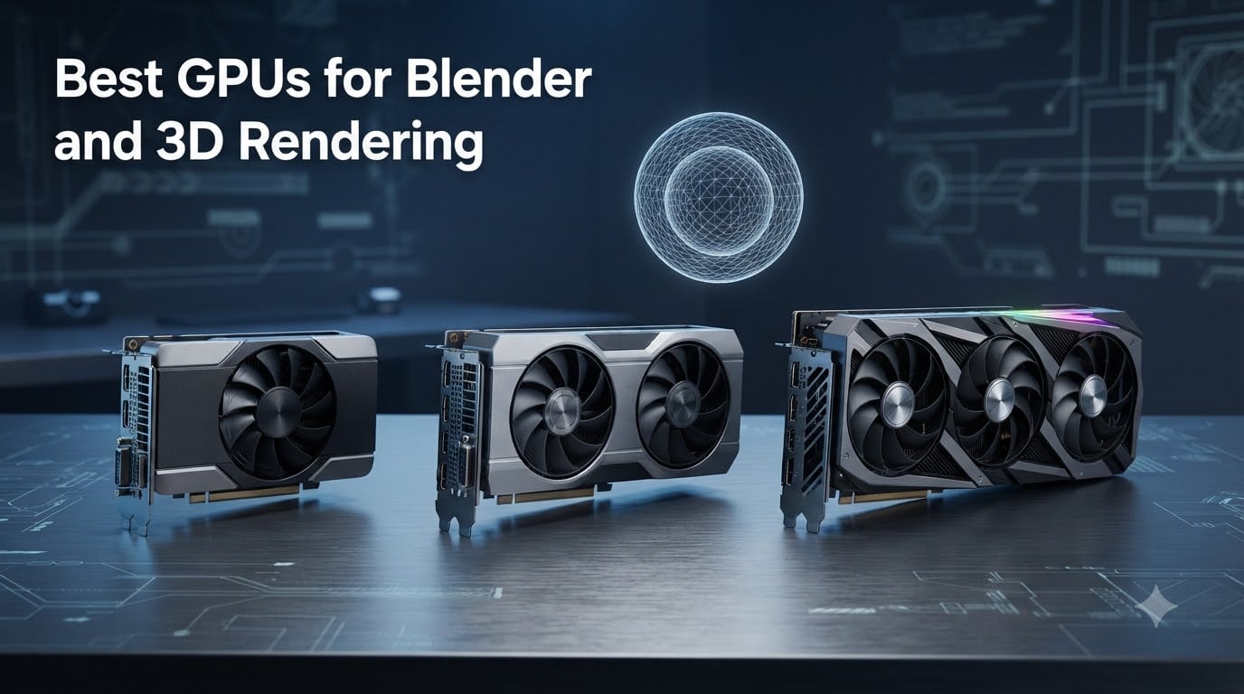Best GPUs for Blender and 3D Rendering