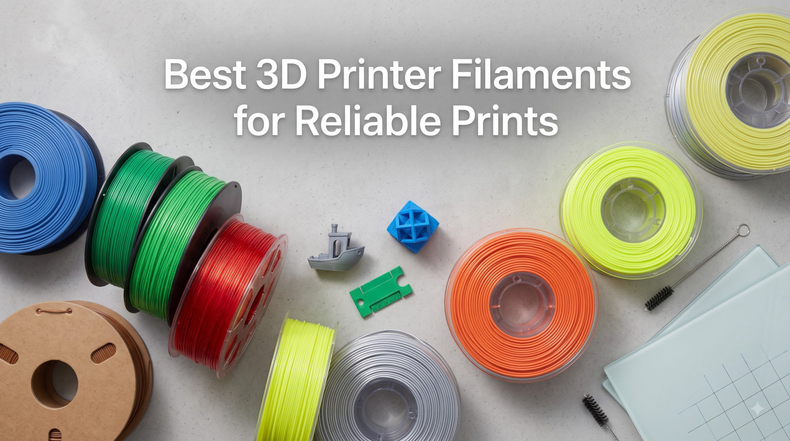 Best 3D Printer Filaments for Reliable Prints