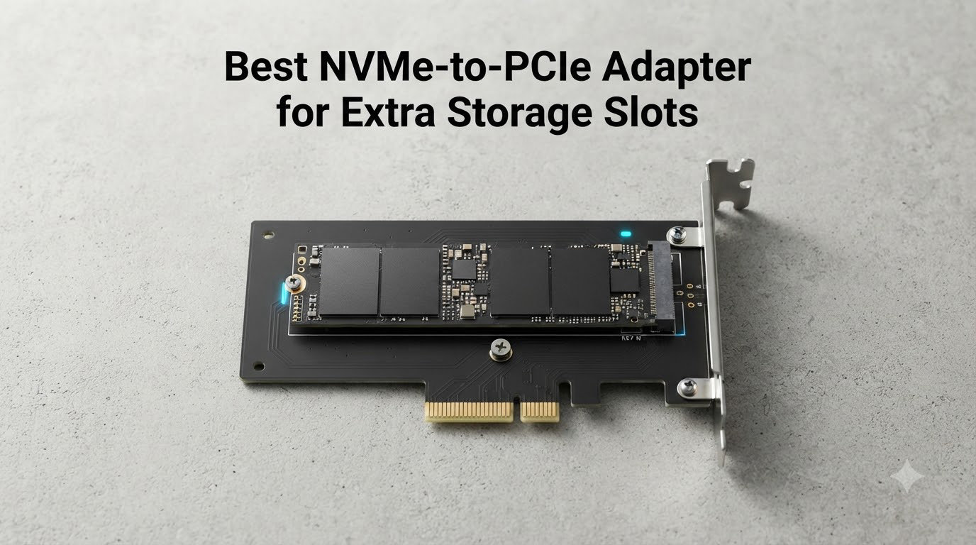 Best NVMe-to-PCIe Adapter for Extra Storage Slots