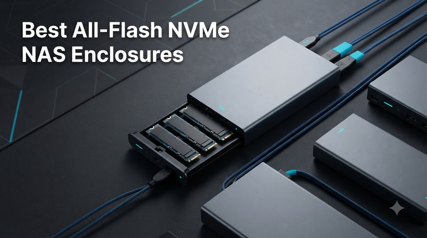 Best All-Flash NVMe NAS Enclosures