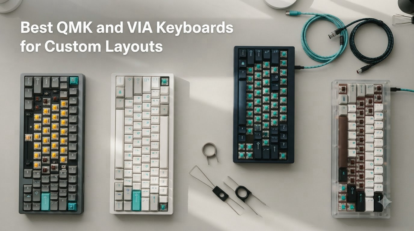 Best QMK and VIA Keyboards for Custom Layouts