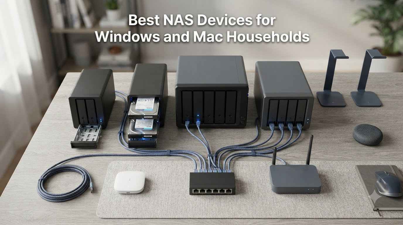 Best NAS Devices for Windows and Mac Households