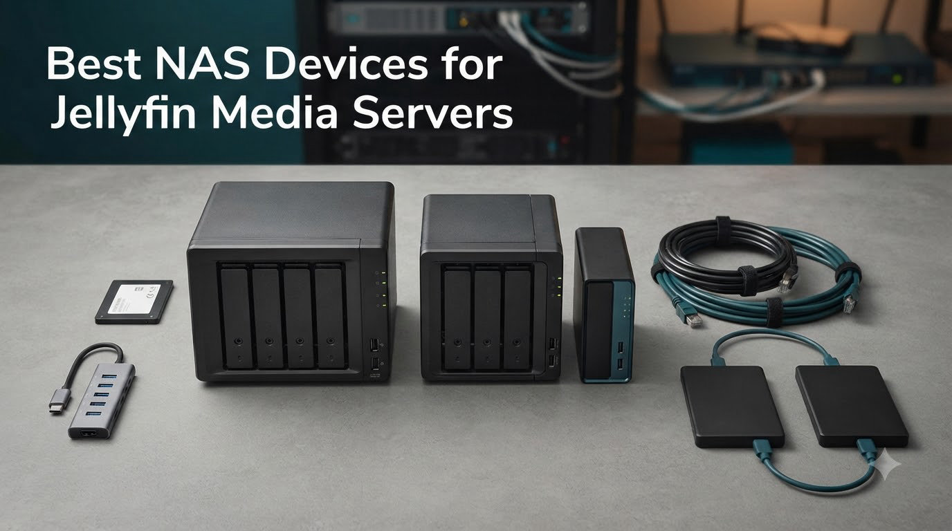 Best NAS Devices for Jellyfin Media Servers