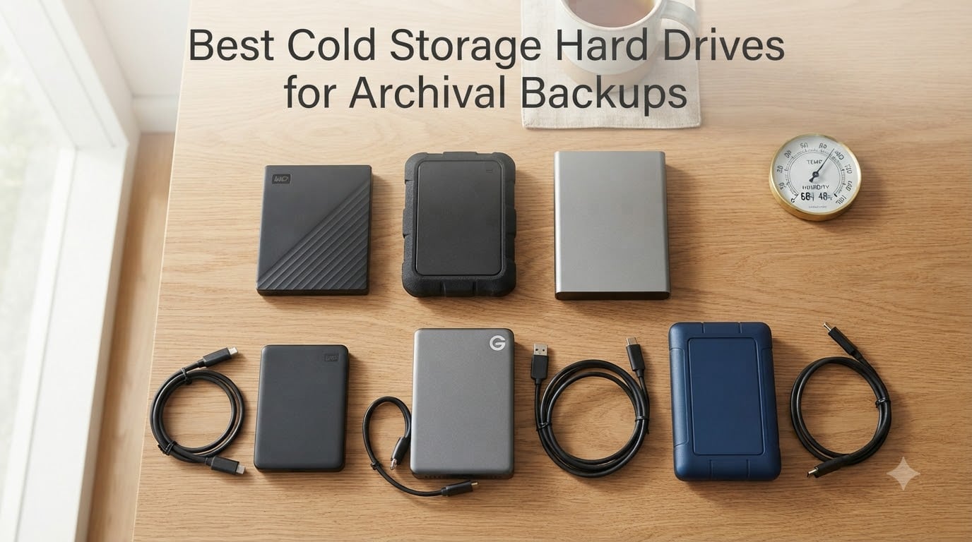 Best Cold Storage Hard Drives for Archival Backups