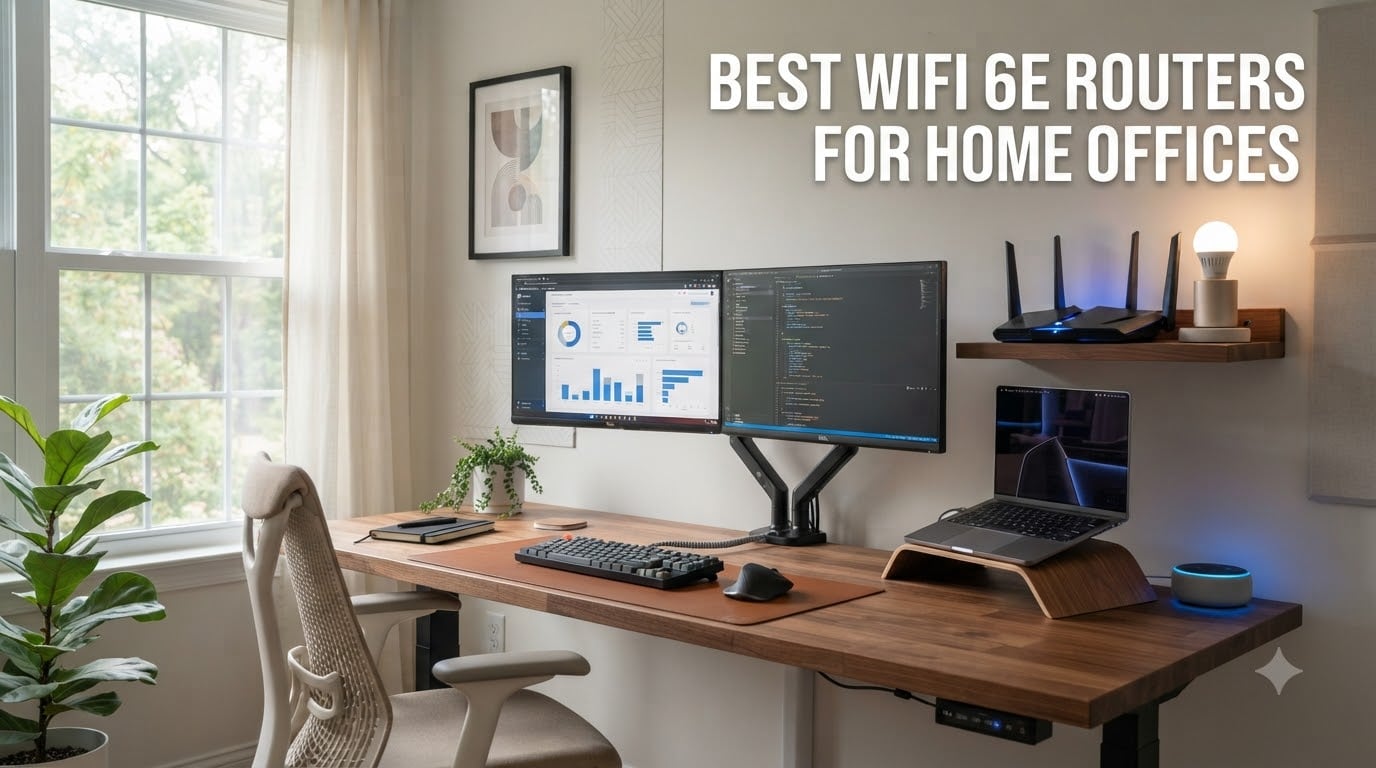 Best WiFi 6E Routers for Home Offices