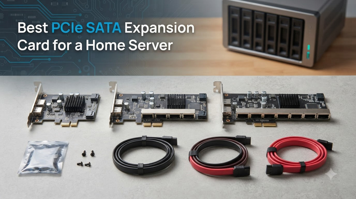 Best PCIe SATA Expansion Card for a Home Server