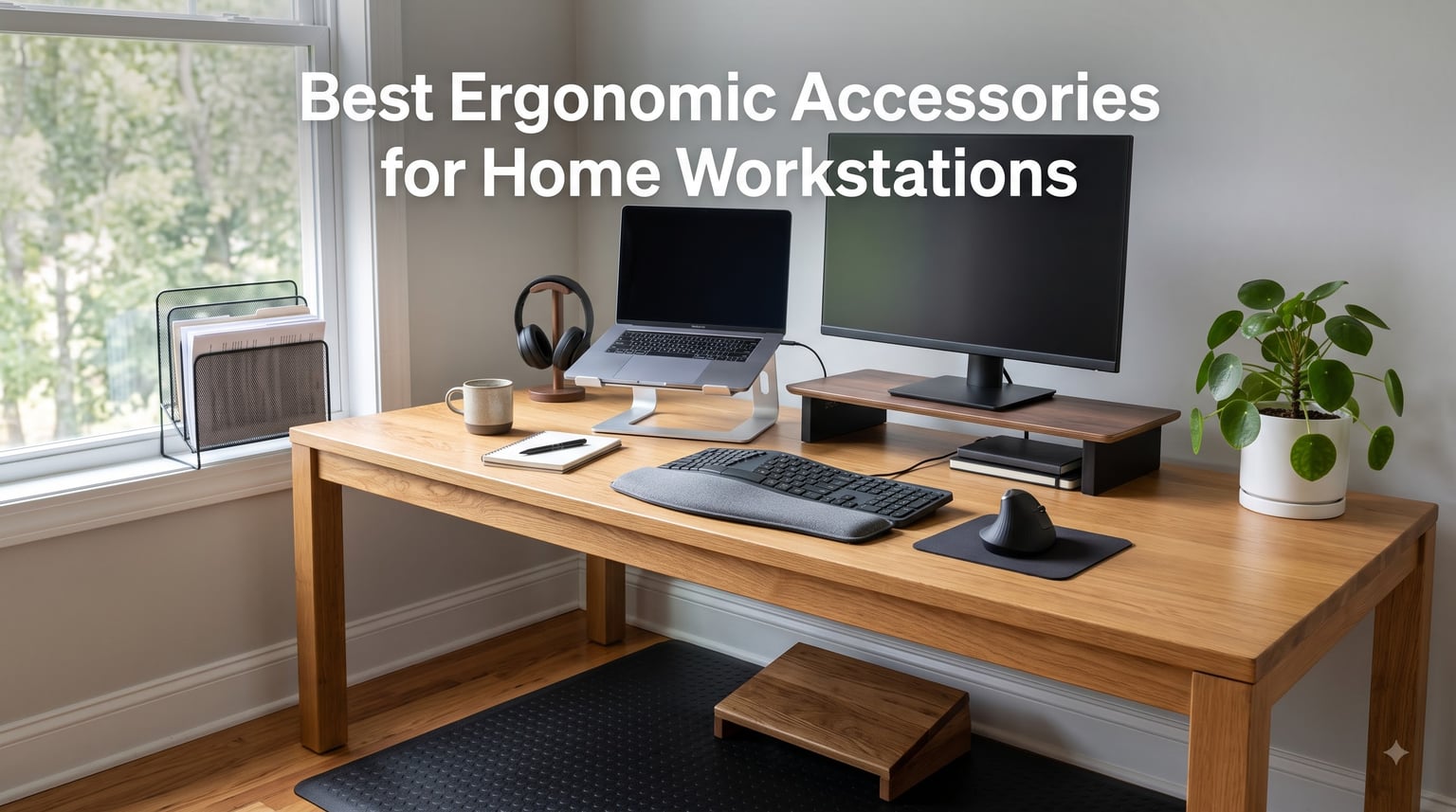 Best Ergonomic Accessories for Home Workstations